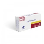 Аторвастатин, таблетки покрытые пленочной оболочкой 20 мг 90 шт